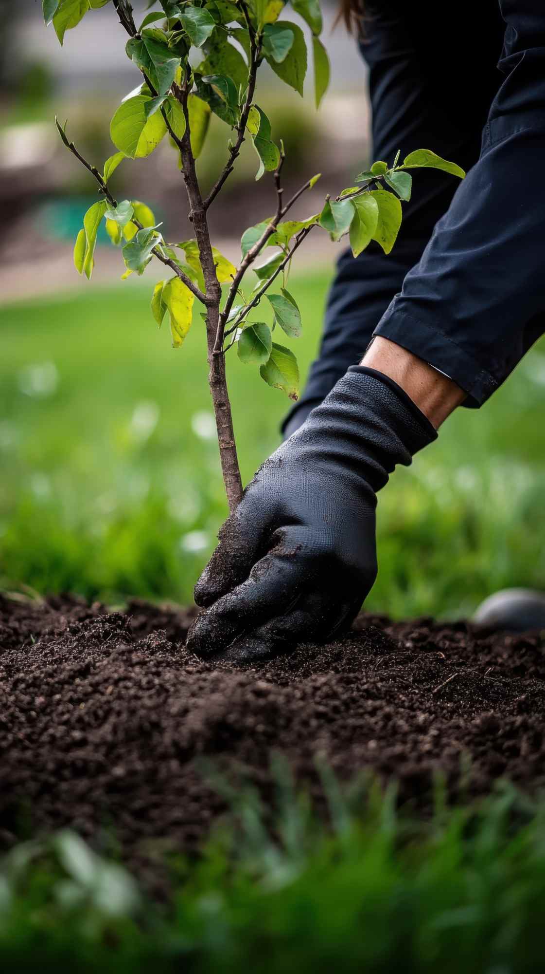 Manual tree planting project